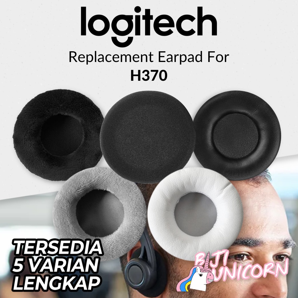 Earcup Earpad Ear Cushion Logitech H370 H 370 Busa Bantalan Foam