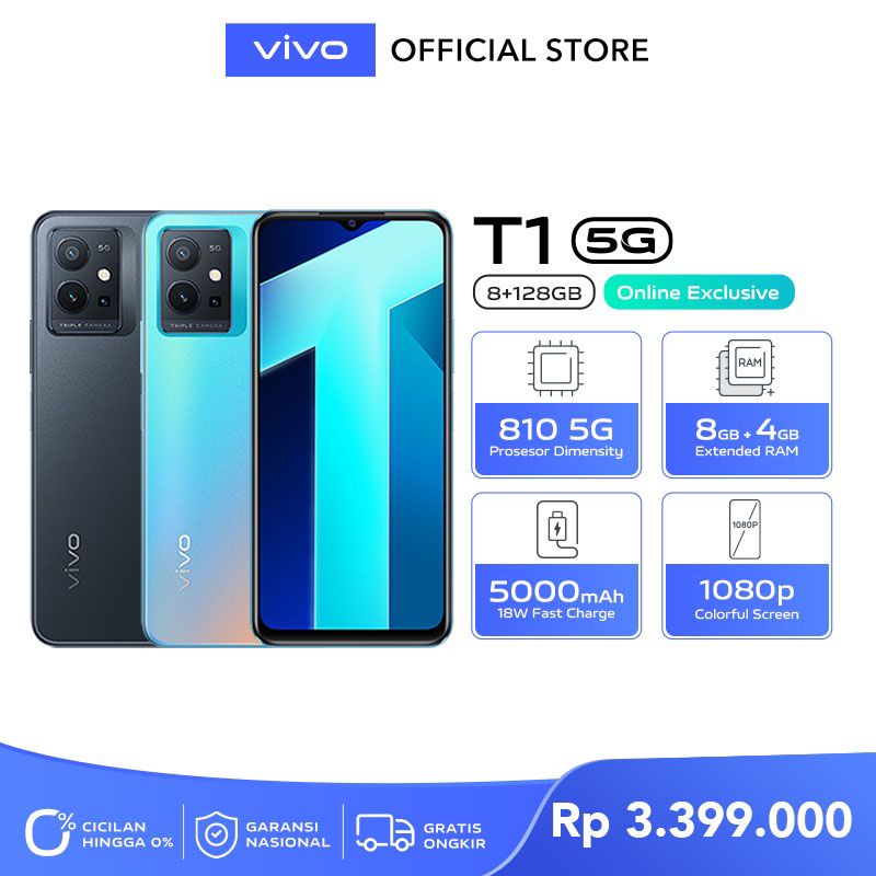 Vivo T1 5G (RAM 8+4/128GB)