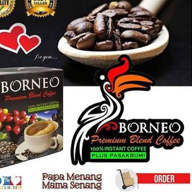 

READY ✅Kopi BORNEO premium blend coffee for MAN kopi pria dewasa|SQ6