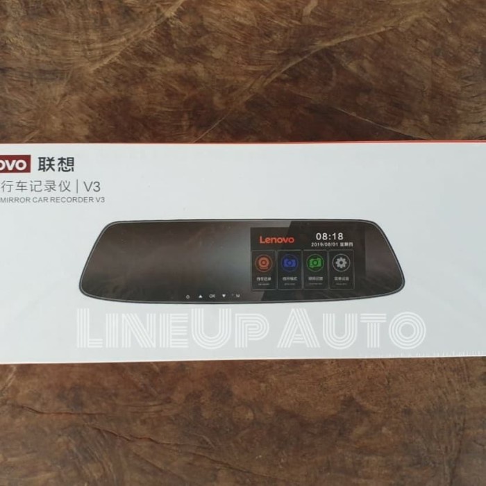 Video Tv Lenovo V3 Plus Dual Camera Dashcam Car Dvr Camera Mobil