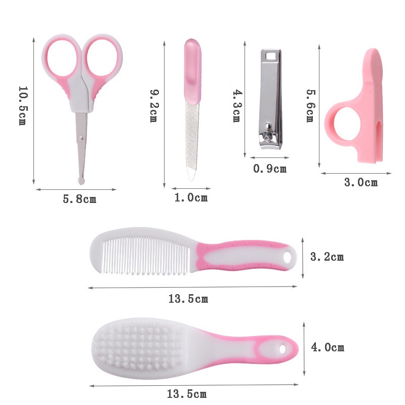 Baby care kit set 10 in 1 Sisir Bayi Set Gunting Kuku Bayi kado lahiran grooming gift Baby Nail B201-202