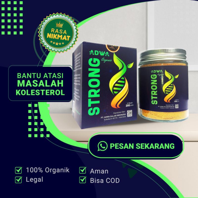 Adwa Strong - Bantu Atasi Masalah Kolesterol