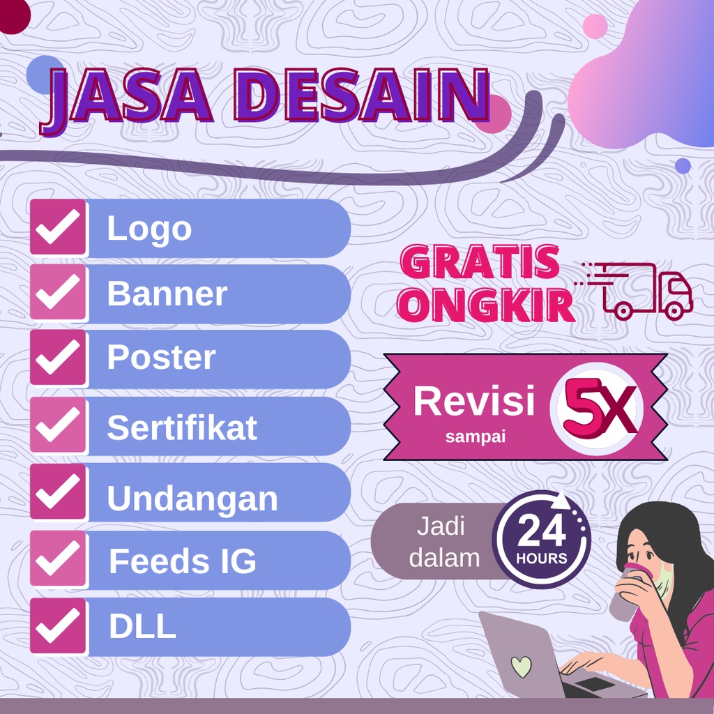 JASA DESAIN GRAFIS | Poster, Banner, Logo, Sertifikat, Dll