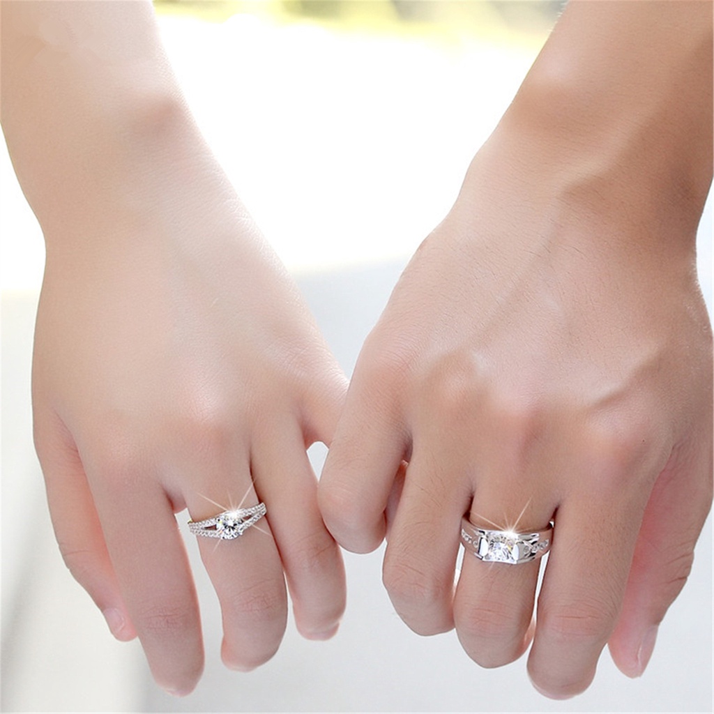 Cincin couple-Eternal Love cincin pasangan cincin titanium Original Arctic Deer