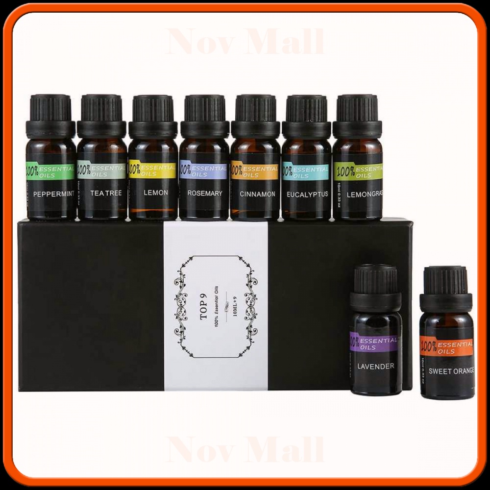 Essential Oils Minyak Aromatherapy 10 ml 9PCS AM207