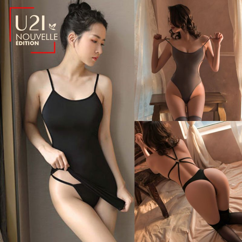 u2i 7093 Sexy Lingerie Jumpsuit Sexy | One Piece Cosplay Lingerie Dress