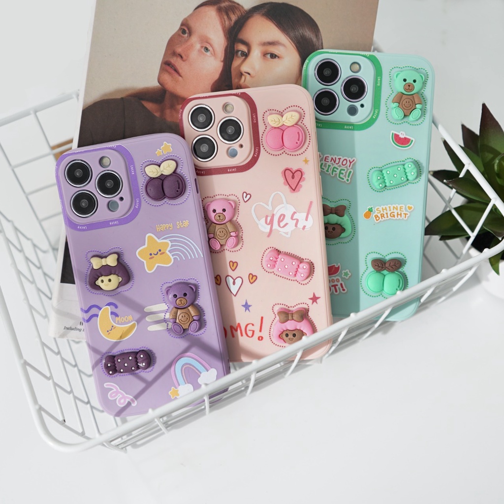 [3D8] Softcase Motif Timbul Black For Iphone 6 7+/8+ IP 6+ IP 7/8 IP X/XS IP XR IP 11 IP 11 PRO IP 11 PRO MAX IP 12 IP 12 PRO IP 12 PRO MAX IP 13 IP 13 PRO IP 13 PRO MAX | CASE LUCU | 3D8 | CASE MOTIF | CASE SOFTCASE 3D | SOFTCASE 3D | KIYOWO | PLAZACASE