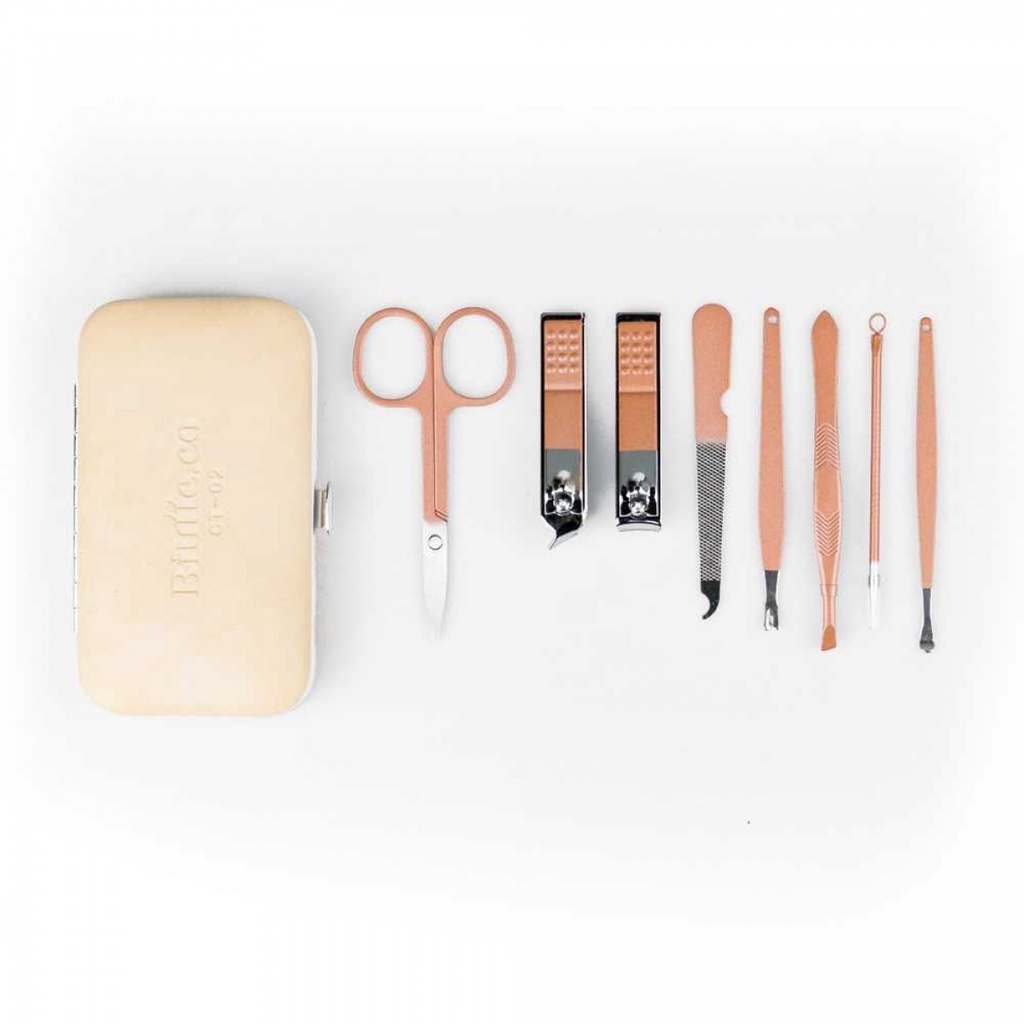 Nail Art Set Perawatan Tangan Gunting Kuku Manicure Pedicure 8Pcs