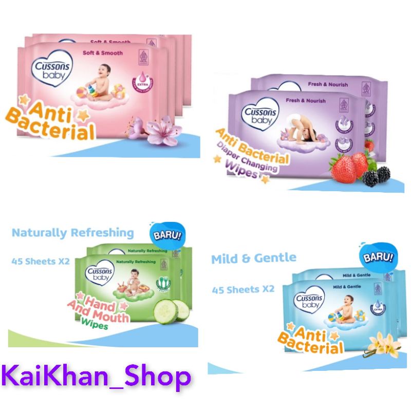 Cussons Baby Wipes Tissue Basah Buy 1 Get 1