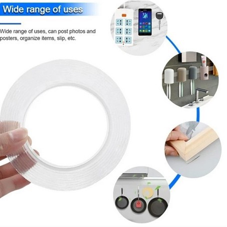 

Double Tape Nano Magic Bening Super Kuat Import Dobel Doble 1M 3M - BC5