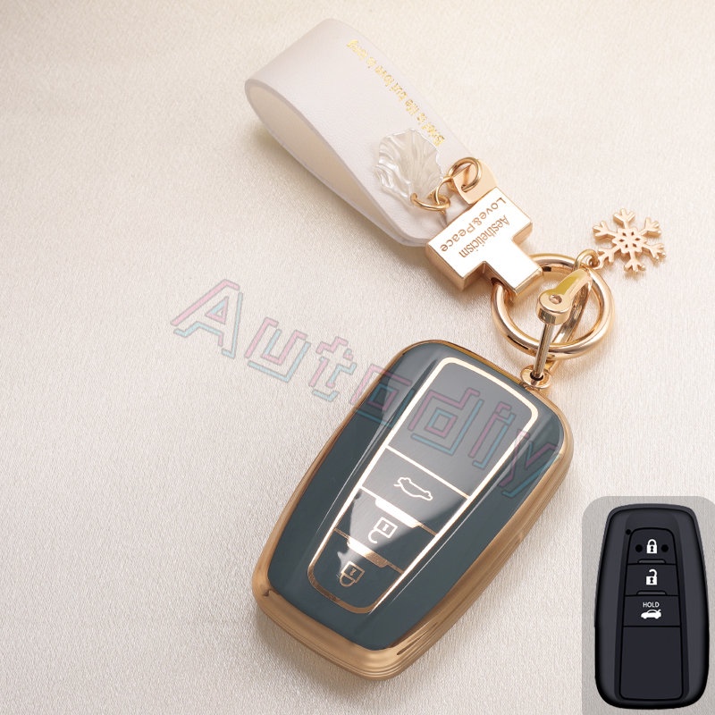 Casing Kunci Mobil Toyota Vios Altis Hilux Revo Innova Fortuner Alphard Vellfire Estima Yaris Cobra