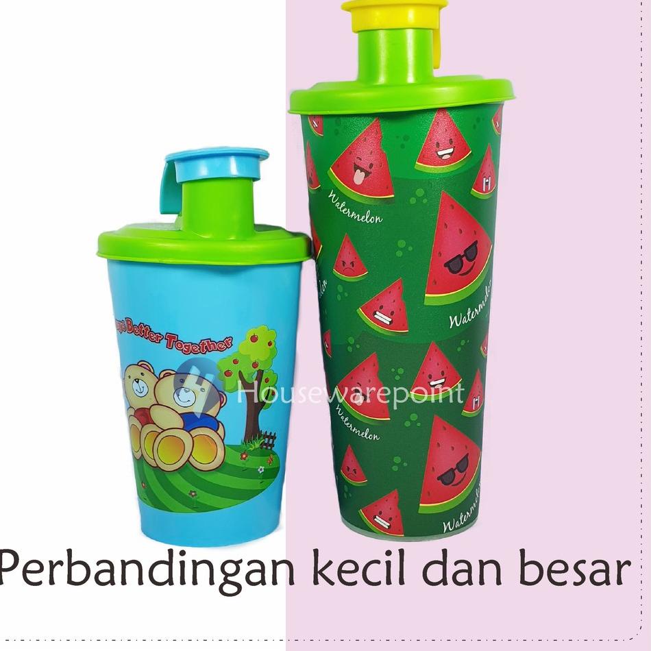 Spesial Harga 6 pcs Tumbler anak  / Tumbler souvenir / Souvenir ultah/ Hampers ultah (TUMBLER BIGGY 