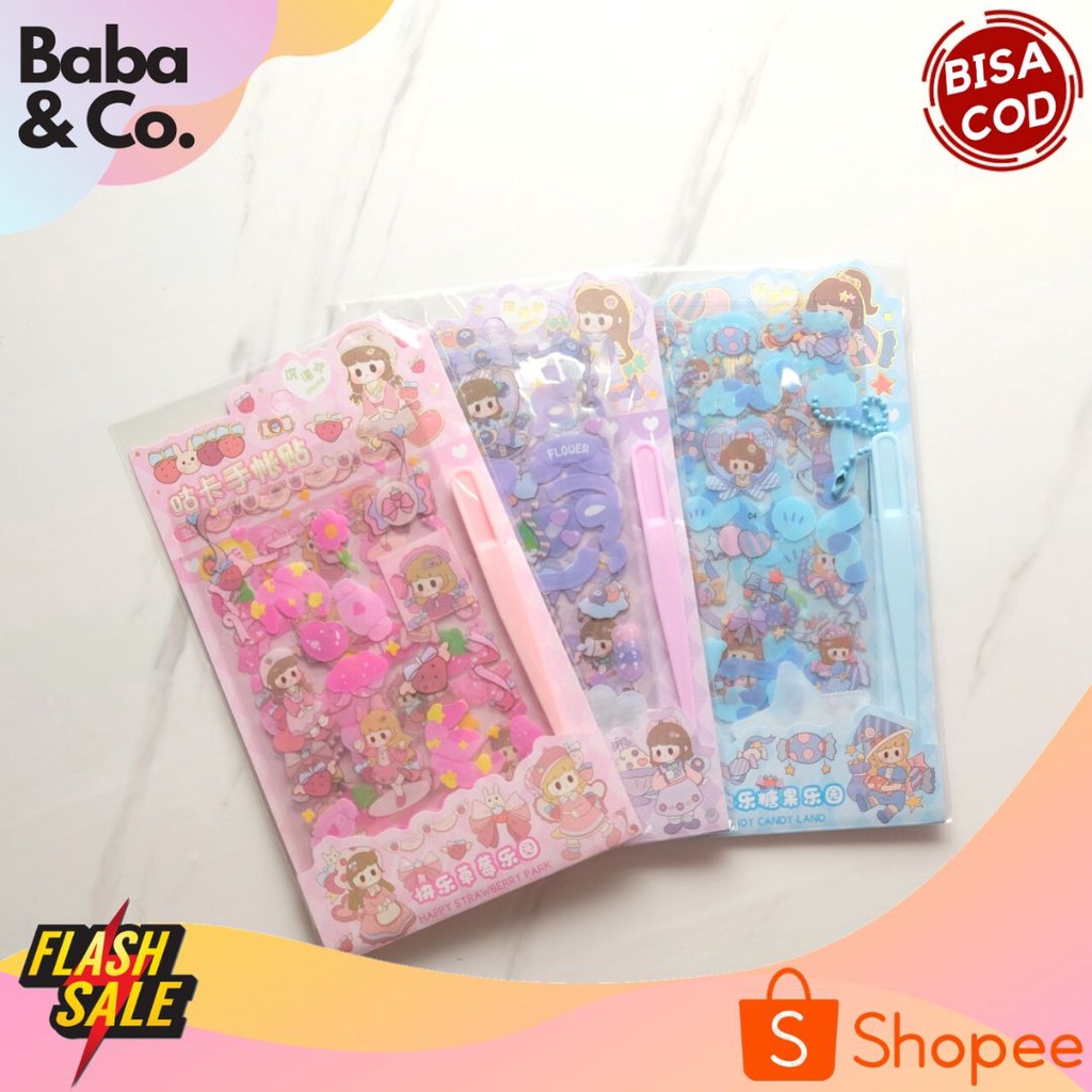 

STIKER SENMU CUTE GIRL SZ-71 STIKER CUTE GIRL FREE PENJEPIT LUCU UNIK MURAH PERLENGKAPAN KANTOR SEKOLAH ATK MURAH BISA COD