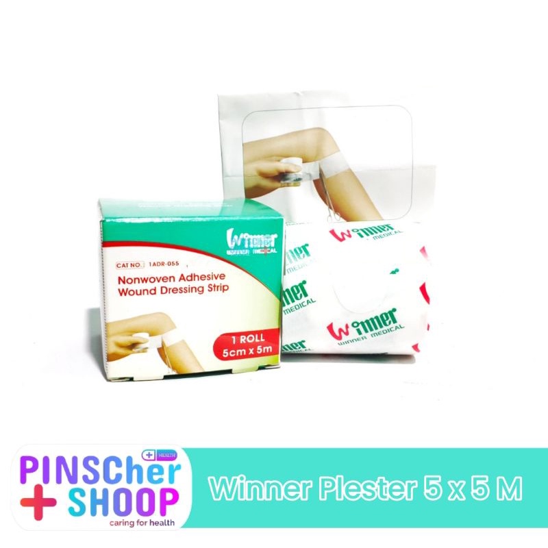 Winner Wound Adhesive 5cm X 5m Plester Penutup Luka