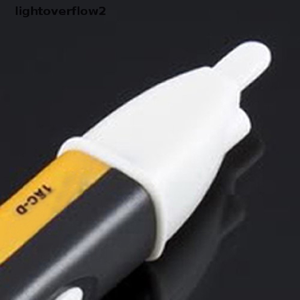 (lightoverflow2) Pena Tester Sensor Tegangan Listrik Non-Kontak AC 90-1000V Dengan Lampu LED (ID)