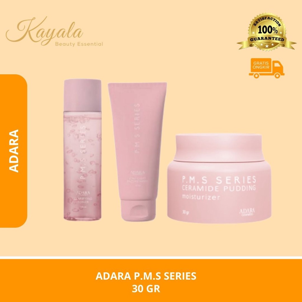 ADARA P.M.S SERIES - ADARA P.M.S SERIES STAY CLEAR ENZYME WASH - ADARA P.M.S SERIES CLARIFYING TONER