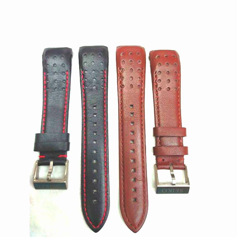 Strap tali seiko Barcelona barca sportura leather seiko