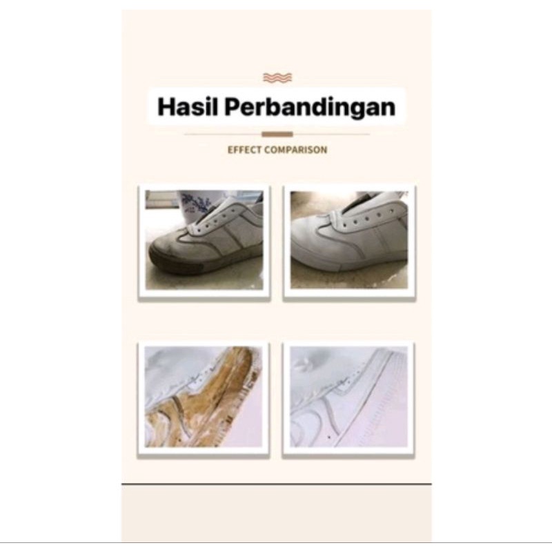 cream pembersih sepatu putih krim sepatu putih