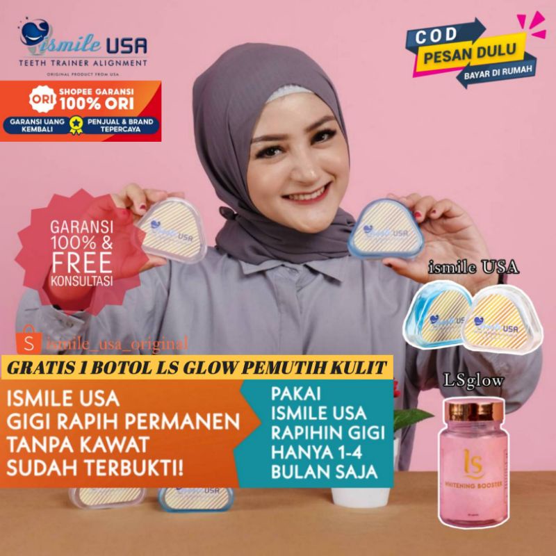 Garansi 100% Ismile USA Original / Ismile usa/Perapih gigi/Perapi Gigi /Perapih Gigi Original/Perapi