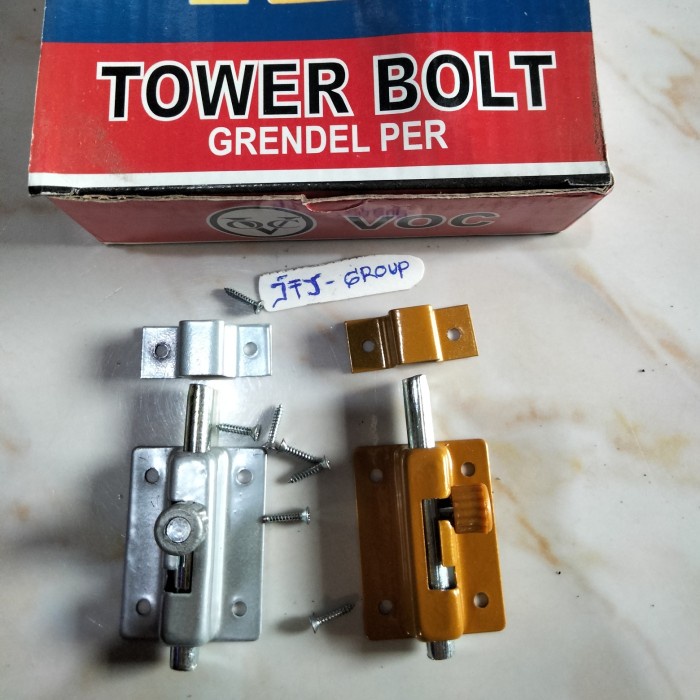 ( Harga 12pcs )GERENDEL PINTU,GERENDEL CENDELA, GERENDEL PERR 2",