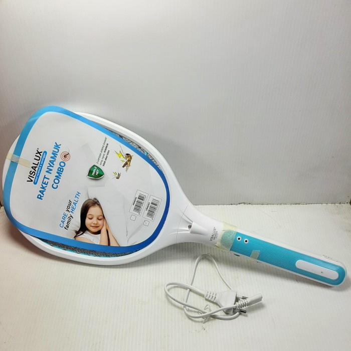 Raket Nyamuk Charger Visalux Sentrum nyamuk kuat dan tahan lama