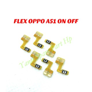 Flexible On Off Oppo A51 A51W Mirror 5 Original New