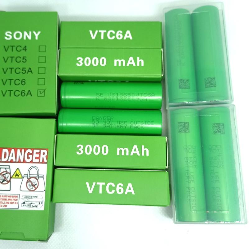 ✨COD✨ Baterai 18650 SONY VTC6A AUTHENTIC 100% / VTC 6A 