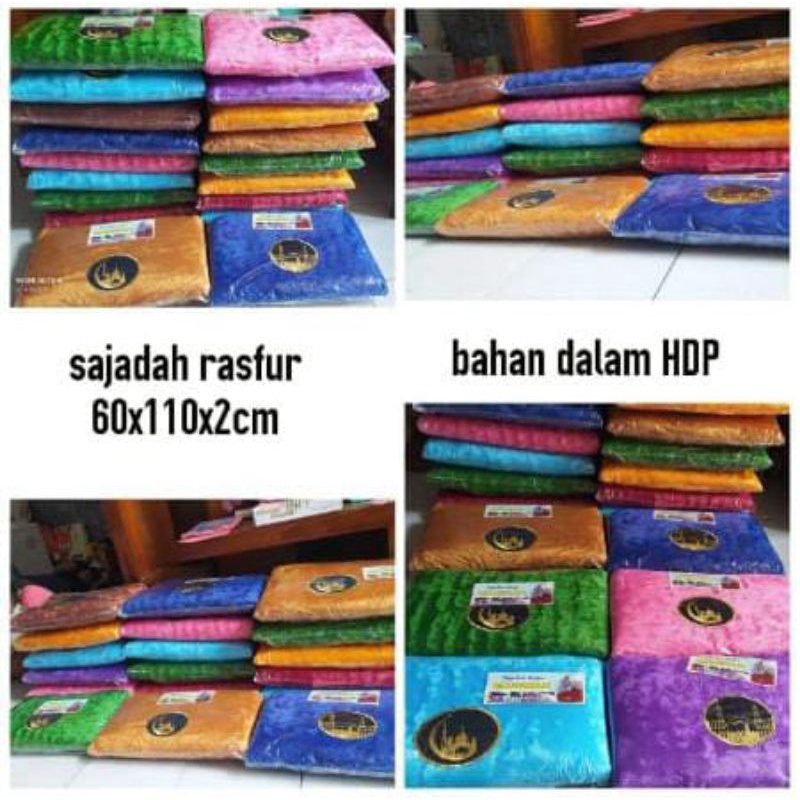 sajadah bulu halus