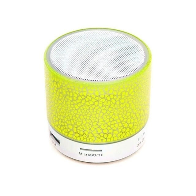 Mini LED Bluetooth Speaker Cracked Colour Edition