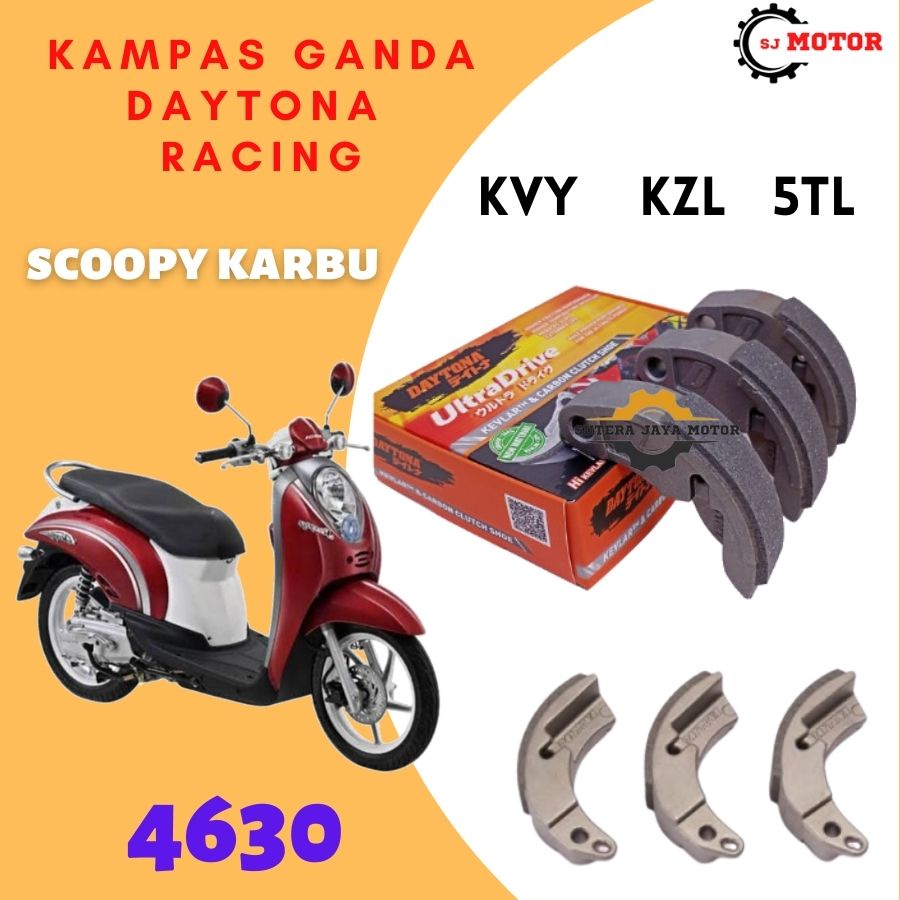 KAMPAS GANDA DAYTONA RACING SCOOPY KARBU