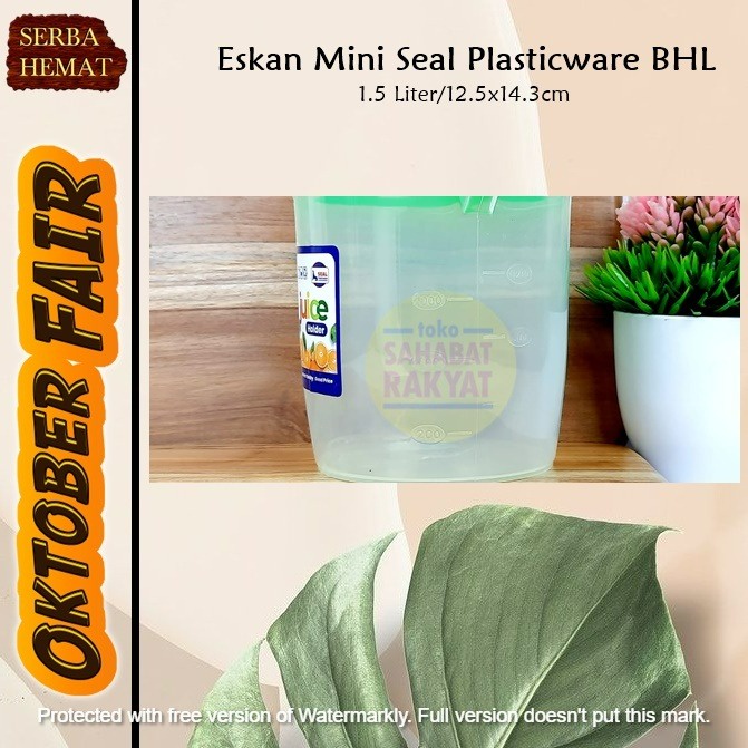 RML242I Eskan Mini Seal Plasticware BHL 1.5L