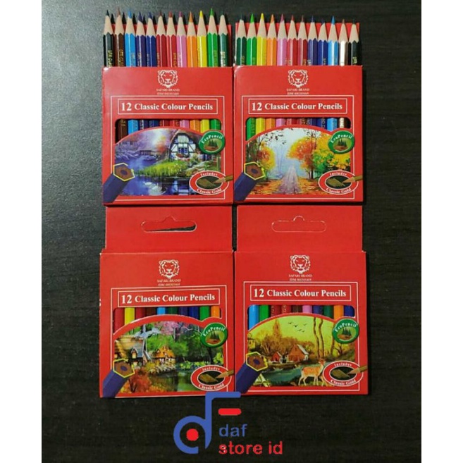 

PENSIL WARNA 12W PENDEK SAFARI - PENCIL COLOURS 12C