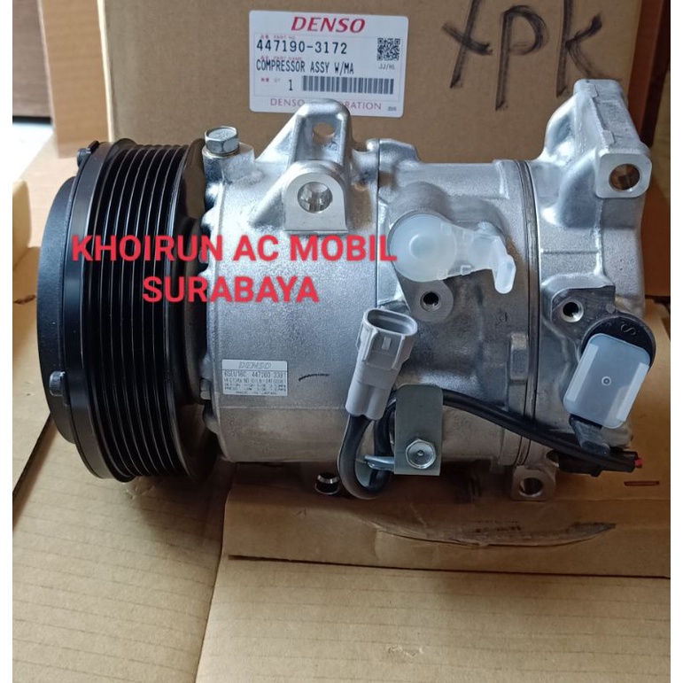 Compresor Kompresor AC MOBIL Toyota New Harrier Harier 2400 cc - Denso Original