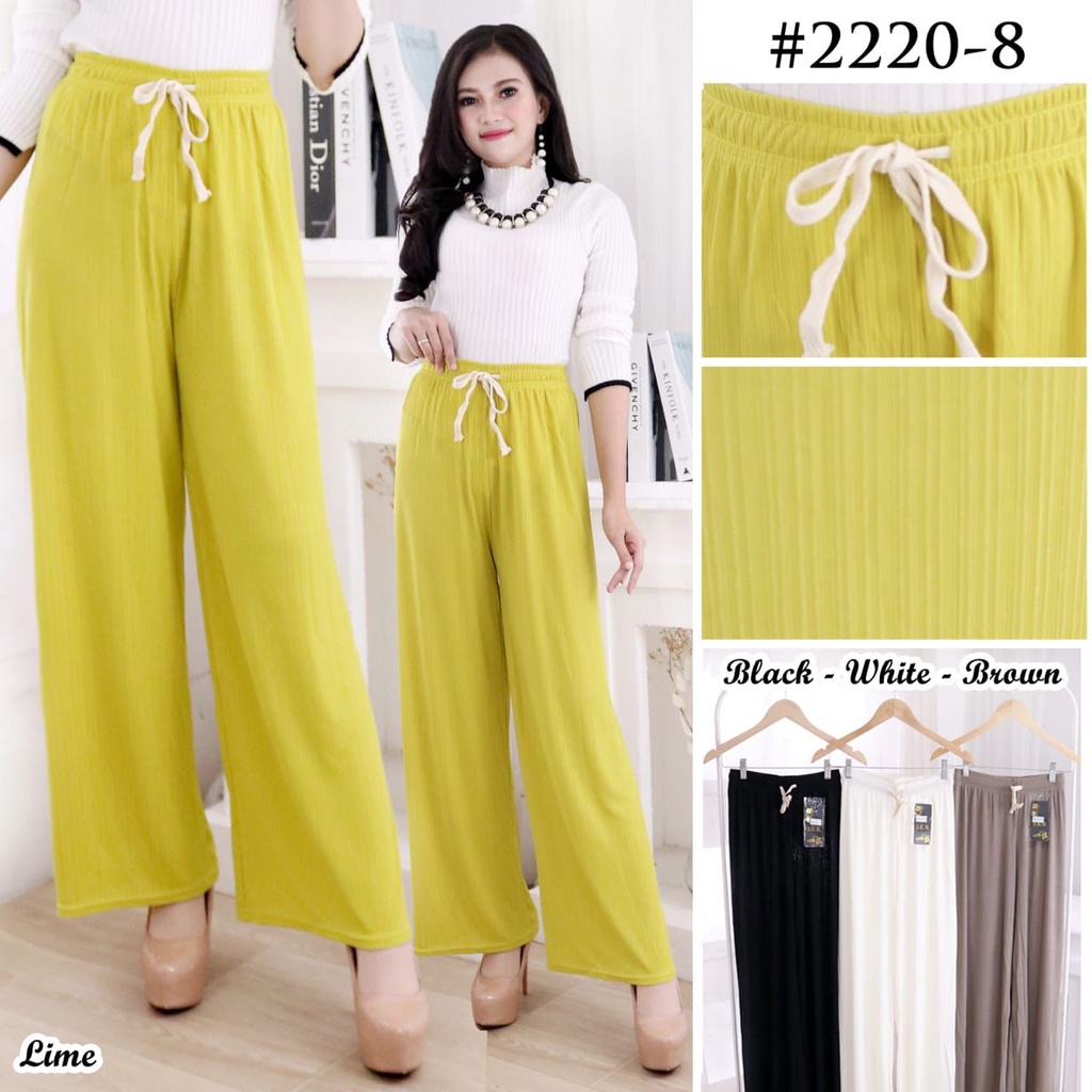 KULOT PLISKET LIDI PREMIUM IMPORT / CULLOTE PANTS / CELANA KULOT IMPORT