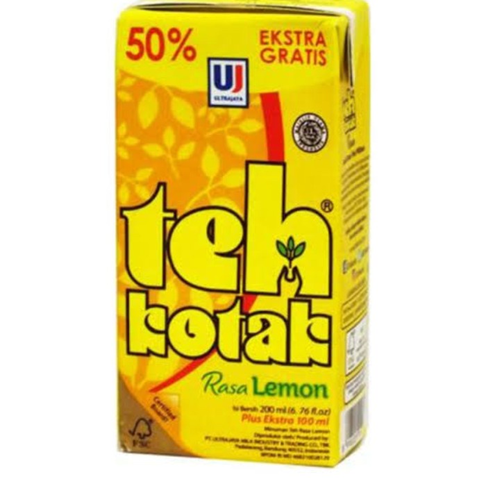 TEH KOTAK LEMON 1 DUS