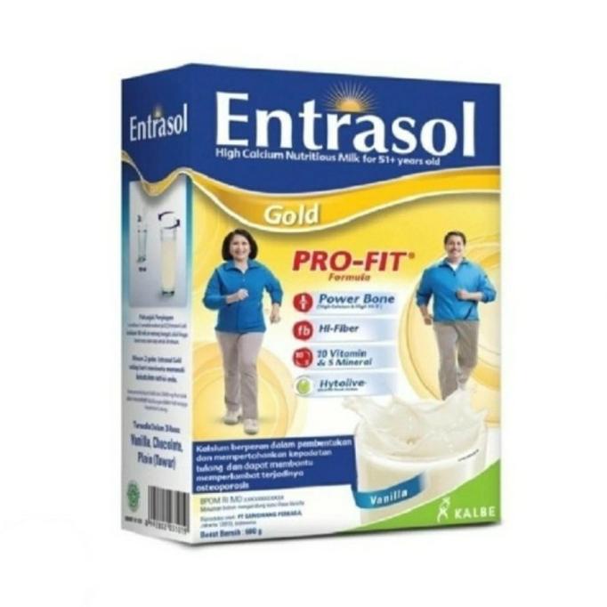 

[ COD ] Entrasol gold 600g Vanilla