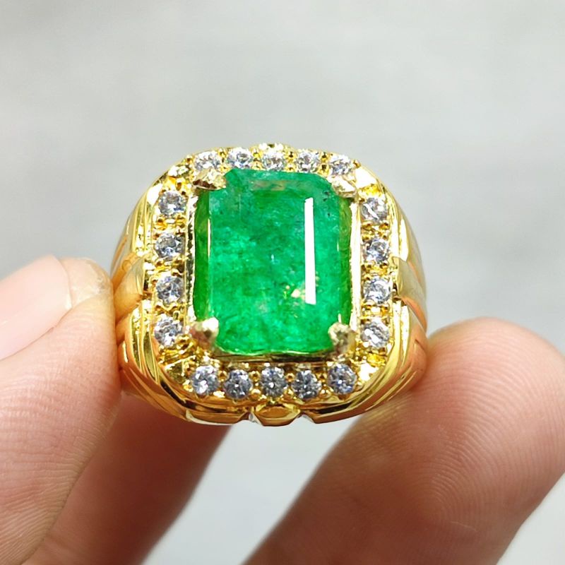 BATU ZAMRUD COLOMBIA ( EMERALD BERYL) ASLI NATURAL