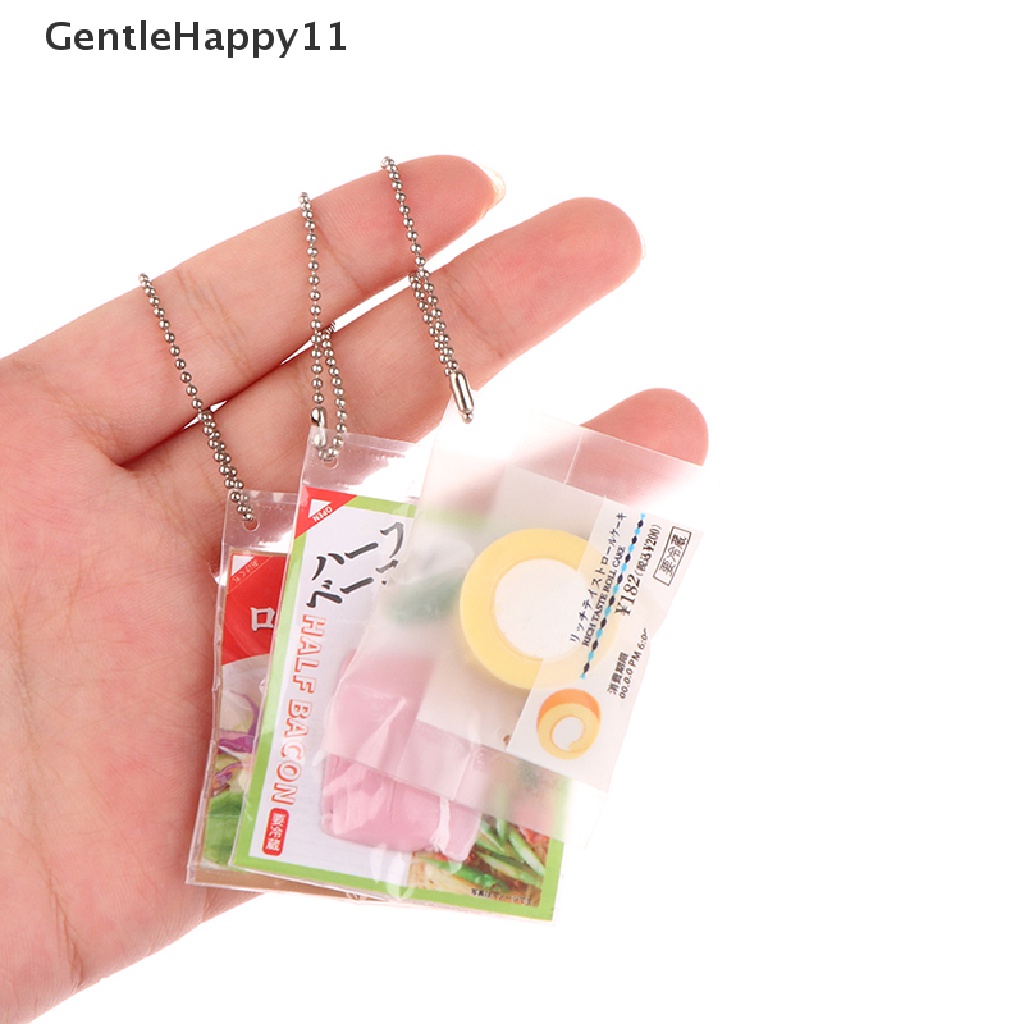 Gentlehappy 1PC Mainan Simulasi Rumah Boneka Liontin Kreatif Ransel Liontin id