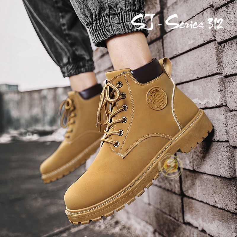 [JWALK] Sepatu Sneakers Pria Boots Fashion Cakep Buat Tongkrongan Kualitas Import Premium -312