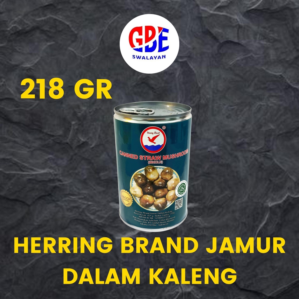 

Herring Brand Jamur Kaleng 218gr