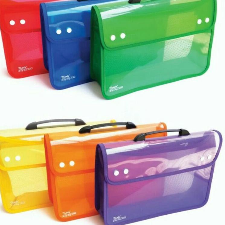 

Dijamin Ada Map Plastik Zipper Bag Kancing Empat Folio Topla 3080 dan 3090 d - Brief Bag