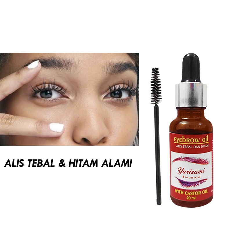 ( BONUS SISIR ) Eyebrow Oil Serum Eyelash Eyebrow Ampuh Menumbuhkan Alis Mata dan Bulu Mata 3x Lebih Cepat