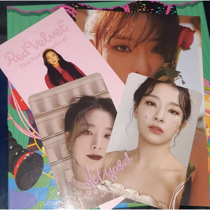 SEULGI RED VELVET PHOTOCARD (SEULGI NUNMUL / SEULGI TEARS)