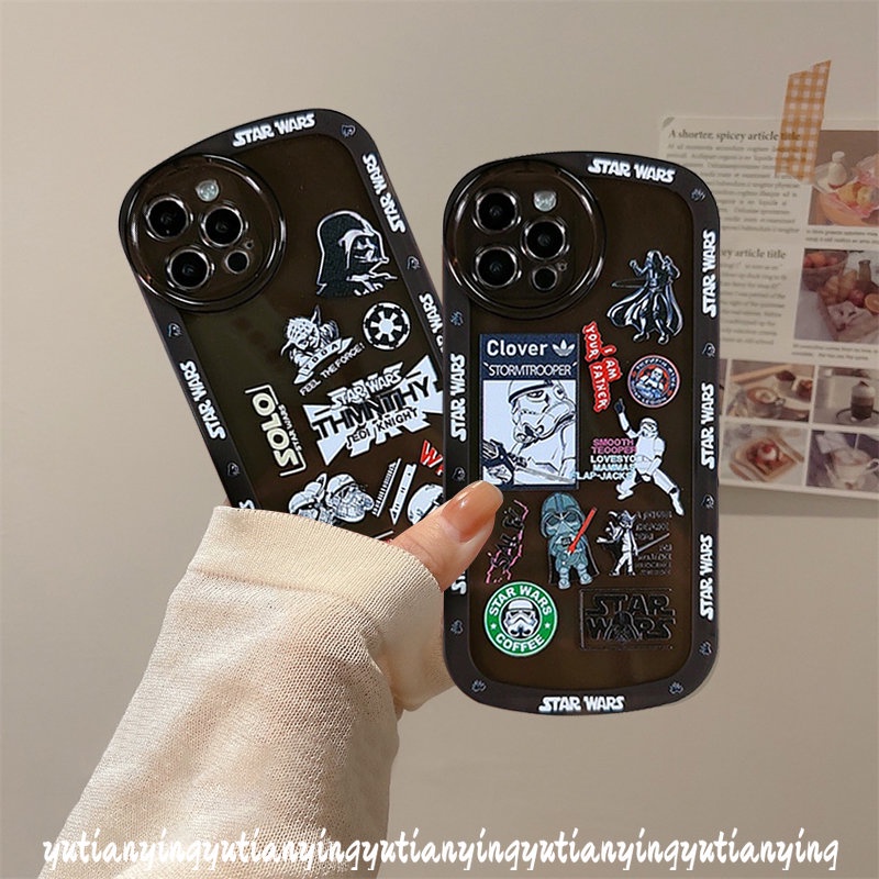 Soft Case Desain Label Star Wars Untuk Redmi Note 11Pro 11 10 10s 10pro 11Pro + 8 9pro 9s 8Pro POCO M3 X3Pro NFC Redmi 9T 9A 10 9A 10 9 10C Note11