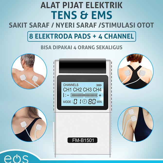 ALAT PIJAT TERAPI LISTRIK TENS EMS REFLEKSI AKUPUNTUR ELECTRIC MASSAGE