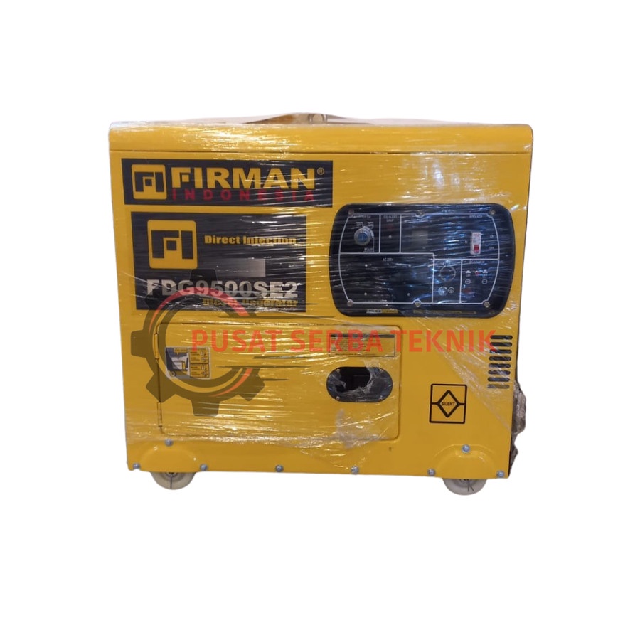 Firman Generator Set Diesel FDG 9500 SE2 Genset Solar Silent 6000 WATT