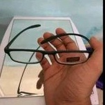 Kacamata baca plus lentur anti patah frame unisex
