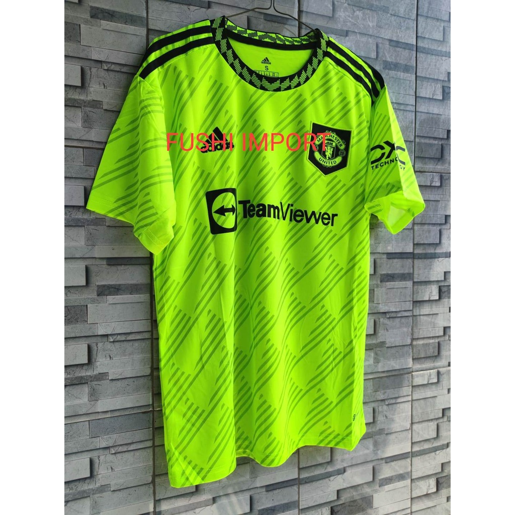 Setelan Jersey Baju Bola MU 3rd Third 2022 2023 ( Fullset Satu Set ) Grade Ori