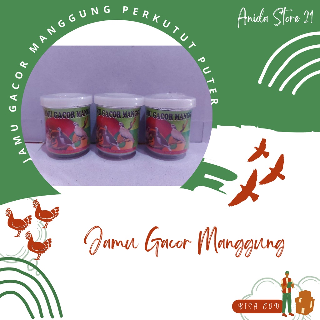 Jamu Gacor Manggung Perkutut Puter Pelung Derkuku