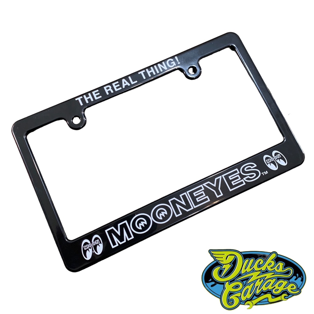 Cover Frame Plat Nomor Motor MOONEYES Medium Original